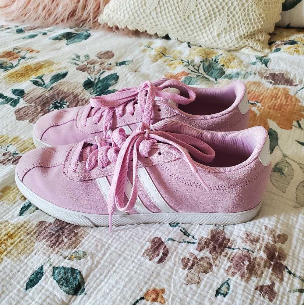 Pink adidas 9.5